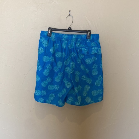 Old Navy Swim Trunks - Size L - Pineapple Pattern - Picture 2 of 3
